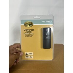 Hampton Bay Universal 3-Speed Ceiling Fan Remote Control Kit 1001 309 458 Black